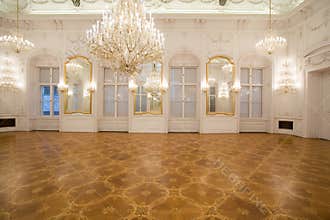 Castle interior, mirror room