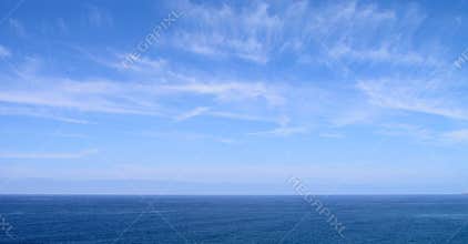 Blue Sky and Sea