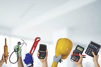 Workforce employment concept. copy space
