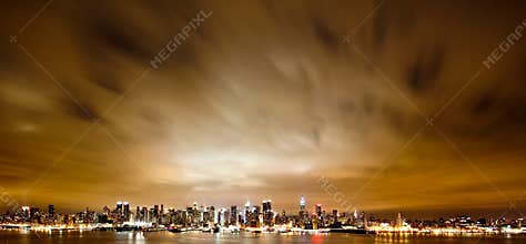 New York Manhattan at Night