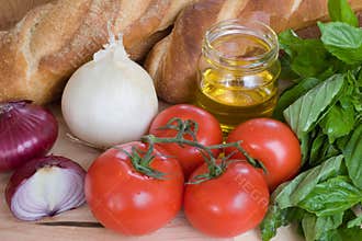 Italian cooking ingredients