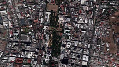 Earth Zoom In Zoom Out Cape Town South Africa