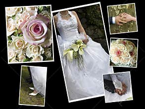 Wedding collage