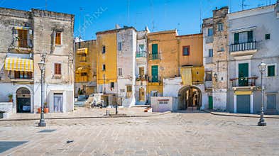 Old town in Bari, Apulia, southern Italy.