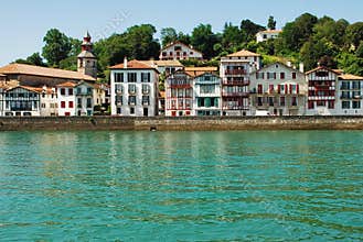 Fishing village in the Basque country