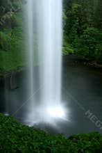 Vertical waterfall