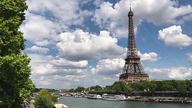 Daytime view of Eiffel Tower, Paris