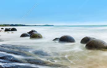 Moeraki boulders on the Koekohe beach