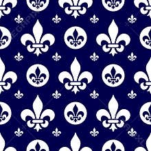 Seamless Fleur de Lys Tile [1]