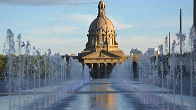 Fountains At Alberta Government