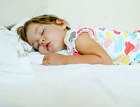 Girl sleeping