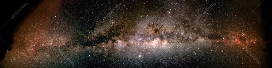 Milky Way from horizon to horizon - Namibia