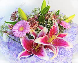 Colorful flowers bouquet