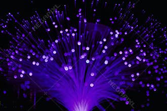 Ultraviolet Fiber Optic Lamp Light