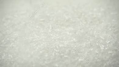 Monosodium glutamate falling in slow motion