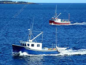 Two fishing boats