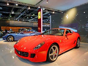 Ferrari Luxury Cars on Display