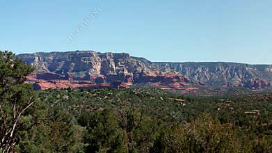 Castle Rock Panorama in Sedona, Arizona, USA