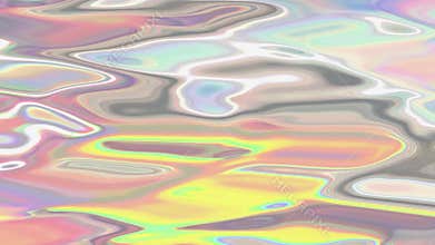 Holographic liquid background animation