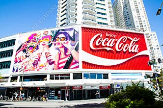 The Coca-Cola Billboard in Kings Cross is more often regarded as an iconic landmark than as an advertisement.
