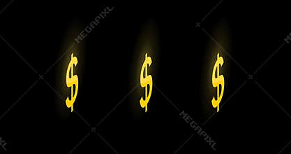 Dollar sign animation