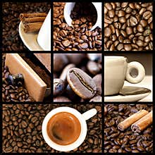 Coffee collage