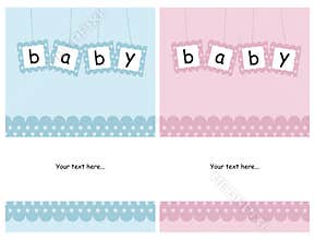 Baby cards
