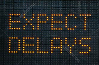 Urban Traffic Congestion Sign