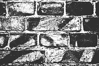 Distress old brick wall texture