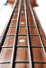 Bass guitar neck