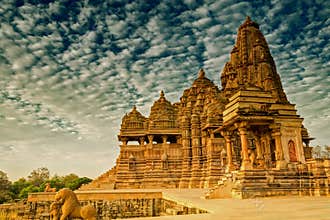 Kandariya Mahadeva Temple, Khajuraho, India-UNESCO world heritage site