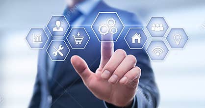 Automation Software Technology Process System Business concept
