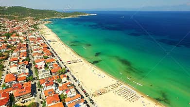 Town on the sea coast