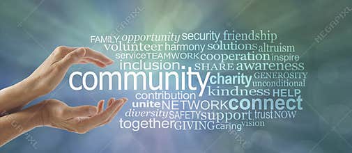 Make a Difference in Your Community Word Cloud