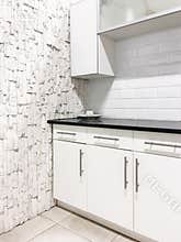 Contemporary white kitchen
