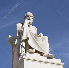 Statue of Socrates in Athens, Greece