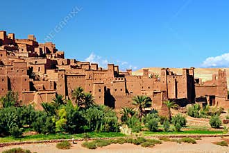 Ouarzazate Ait Benhaddou in Morocco