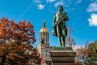 Israel Putnam in Bushnell Park