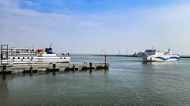 Busy Xuwen Port, Zhanjiang City, Guangdong