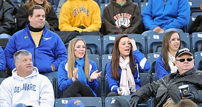2011 NCAA football - Blue Hens fans