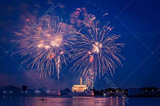 Fireworks independence day