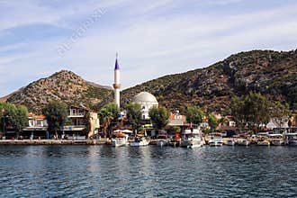 Bozburun village in marmaris mugla
