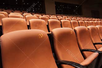 Modern theater interior