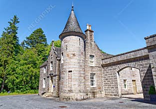 Balmoral Castle - Scottish residence of the Royal Family
