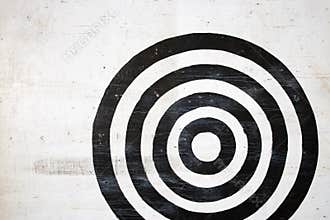 Bullseye target.