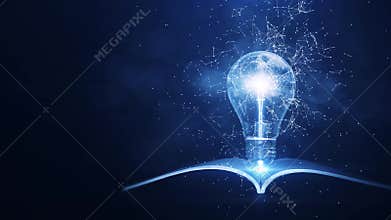 Learning from books or textbooks and the Internet helps create new ideas.