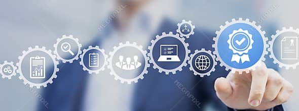 Certification and standardization process, iso certified business, conformity to international standards and quality assurance