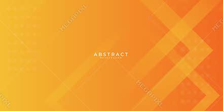 Abstract orange gradient geometric shape background with dynamic geometric shapes modern corporate technology concept. Abstract