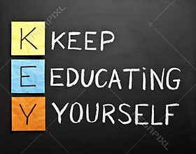 Keep-educating-yourself-acronym