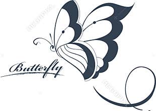 Butterfly Design Element